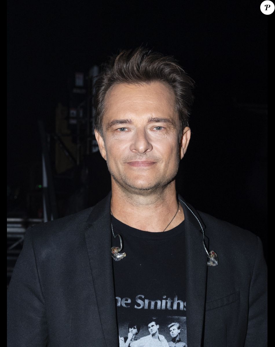 Info du 03/07/2022 ( Ilonet Smet a accouché d'un petit garçon , son père David.Hallyday et sa mère Estelle.Lefebure sont grand-père et grand-mère) - Exclusif - No Web - David Hallyday - Backstage de l'enregistrement de l'émission "La Chanson secrète 5", qui sera diffusée le 11 janvier 2020 sur TF1, à Paris. Le 17 décembre 2019 © Gaffiot-Perusseau / Bestimage