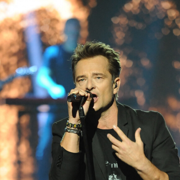 Exclusif - No Web - David Hallyday - Enregistrement de l'émission "La Chanson secrète 5", qui sera diffusée le 11 janvier 2020 sur TF1, à Paris. Le 17 décembre 2019 © Gaffiot-Perusseau / Bestimage 