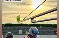 David Hallyday en pilote au circuit du Castellet sur Instagram