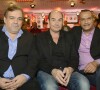 Didier Bourdon, Bernard Campan et Pascal Legitimus - Enregistrement de l'émission "Vivement dimanche" à Paris le 29 janvier 2013.