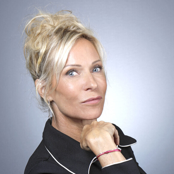 Exclusif - Rendez-vous avec Rebecca Hampton lors de l'enregistrement de l'émission "Chez Jordan", présentée par Jordan de Luxe. Paris, le 13 juin 2022. © Cédric Perrin/Bestimage 