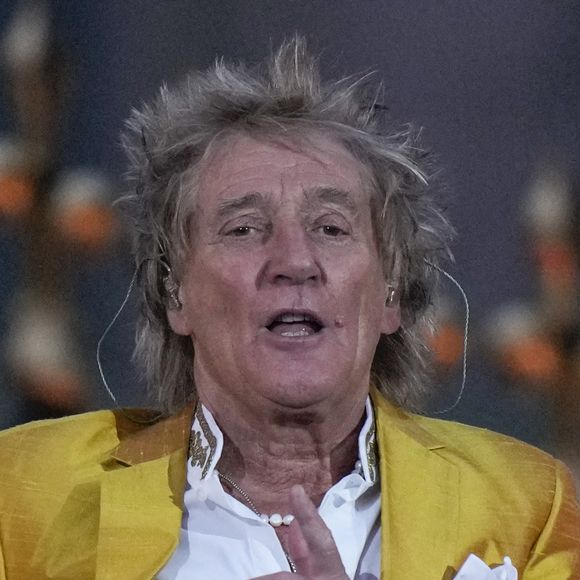 Rod Stewart - Concert devant le palais de Buckingham à Londres, à l'occasion du jubilé de platine de la reine d'Angleterre. Le 4 juin 2022