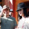 Katy Perry déjeune avec son ami Perez Hilton le 13 février à Los Angeles. Katy est très sexy !