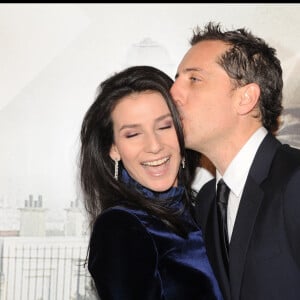 Marie Drucker et Gad elmaleh lors de l'avant-première de La Rafle à Paris en 2010