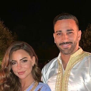 Adil Rami et Léna Guillou en vacances au Maroc.