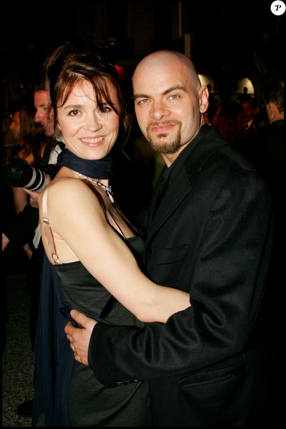 Caroline Proust Et Son Nouveau Compagnon Clovis Cornillac et Caroline Proust - 59e du Festival du film de Cannes. ©  Guillaume Gaffiot/Bestimage - Purepeople