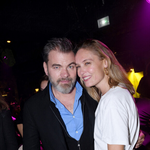 Exclusif - Clovis Cornillac et sa femme Lilou Fogli - After party du film Mascarade au club privé NO.PI à Paris le 20 octobre 2022. © Rachid Bellak / Bestimage