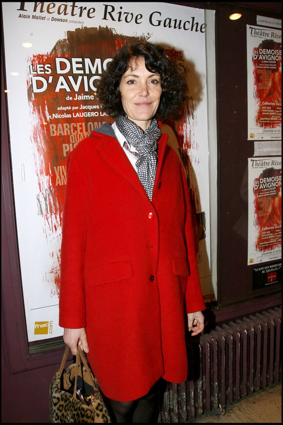 Caroline Tresca - Soirée de la générale de la pièce "Les demoiselles d'Avignon" au Théâtre Rive gauche à Paris.