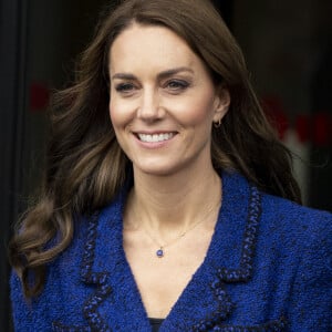 Catherine (Kate) Middleton, princesse de Galles, visite la Copper Box Arena du Queen Elizabeth Olympic Park, pour participer à un événement avec Coach Core, qui fête ses 10 ans, à Londres, Royaume Uni, le 13 octobre 2022. 