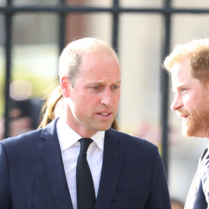 Le prince de Galles William, le prince Harry, duc de Sussex