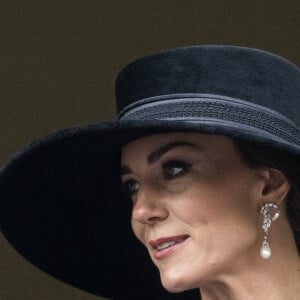 Catherine (Kate) Middleton, princesse de Galles, - Les membres de la famille royale d'Angleterre et les personnalités lors du "Remembrance Sunday Service" à Londres, le 13 novembre 2022. 