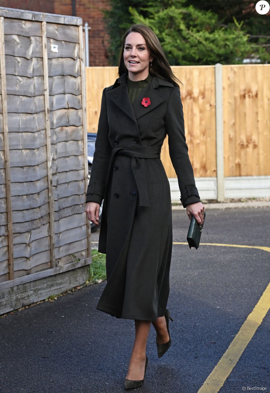 Catherine (Kate) Middleton, princesse de Galles, visite le centre pour