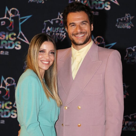 Amir et sa femme Lital Haddad au photocall de la 24ème édition des "NRJ Music Awards (NMA)" au Palais des Festivals à Cannes. © Dominique Jacovides / Bestimage 