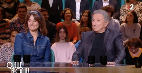 Michel Drucker invité de l'émission de Léa Salamé "Quelle époque !" sur France 2