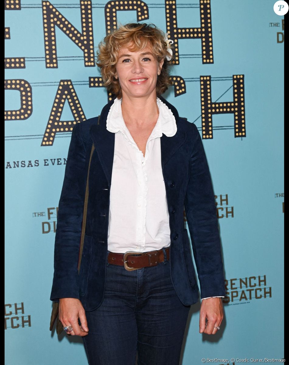 Cécile De France - Avant-première du film "The French Dispatch" au cinéma UGC Normandie à Paris le 24 octobre 2021. © Coadic Guirec/Bestimage