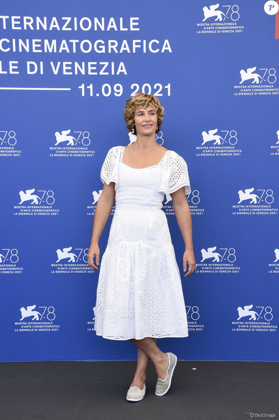 Cécile de France Photocall du film Illusions perdues lors du festival