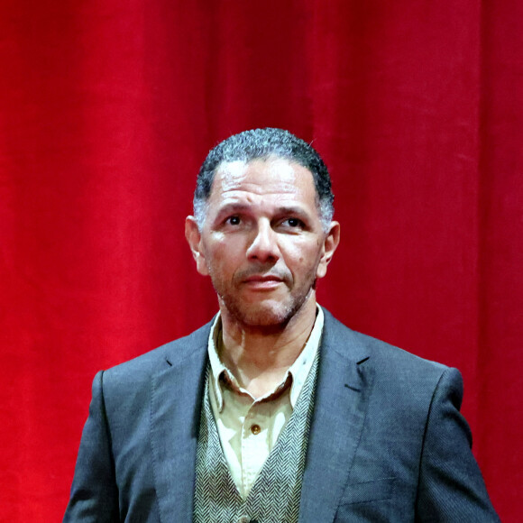 Roschdy Zem - Cérémonie d'ouverture de la 14e édition du Festival Lumière 2022 à la Halle Tony Garnier à Lyon le 15 octobre 2022. © Dominique Jacovides / Bestimage