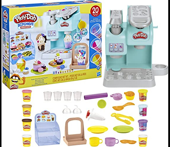 Ce coffret Play Doh Kitchen Creations Mon Super Café est en promo sur Amazon