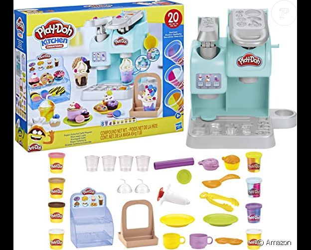 Ce coffret Play Doh Kitchen Creations Mon Super Café est en promo sur Amazon