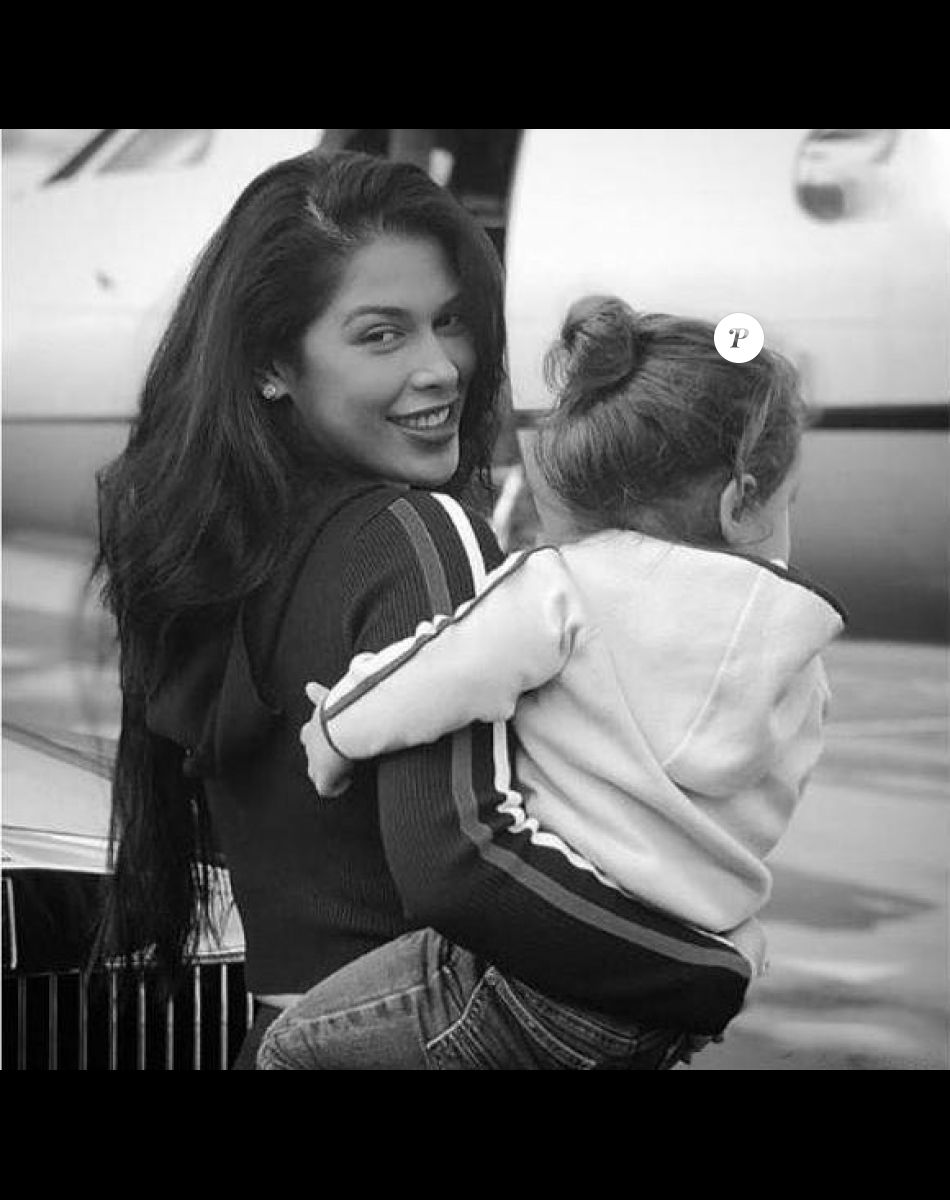 Ayem Nour avec son fils Ayvin
