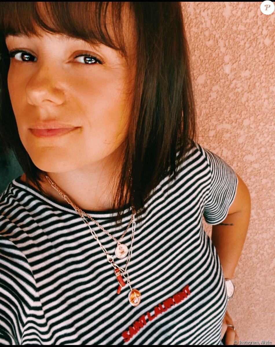Alizée sur Instagram.