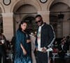 Exclusif - Demdem et Dadju au Front Row du défilé Koché Collection Femme Prêt-à-porter Printemps/Eté 2023 lors de la Fashion Week de Paris, France, le 24 septembre 2022. 