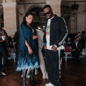 Exclusif - Demdem et Dadju au Front Row du défilé Koché Collection Femme Prêt-à-porter Printemps/Eté 2023 lors de la Fashion Week de Paris, France, le 24 septembre 2022. 