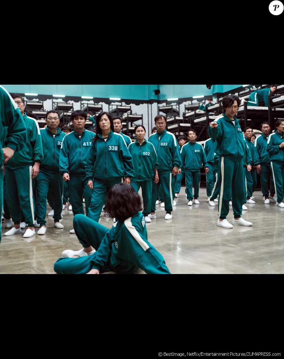 Image tirée de la série "Squid Game", diffusée sur Netflix. © Netflix/Entertainment Pictures/ZUMAPRESS.com