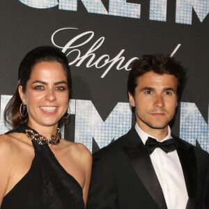 Anouchka Delon et son compagnon Julien Dereims - Soirée du film "Rocketman" sur la plage du Carlton lors du 72ème Festival International du Film de Cannes, le 16 mai 2019. © Denis Guignebourg/Bestimage 