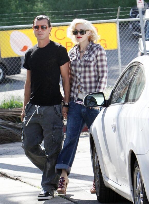 Gwen Stefani et Gavin Rossdale en amoureux le 14 février à Los Angeles