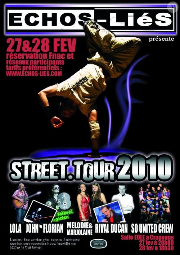 Street Tour 2010, la tournée des Echos-liés