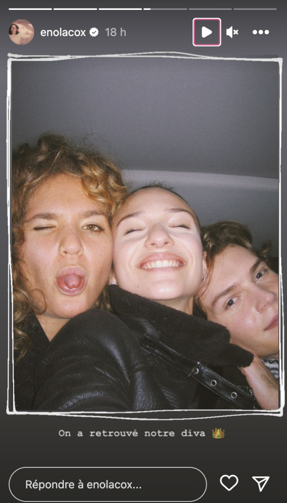 Léa, Enola et Louis (Star Academy) se retrouvent - Instagram