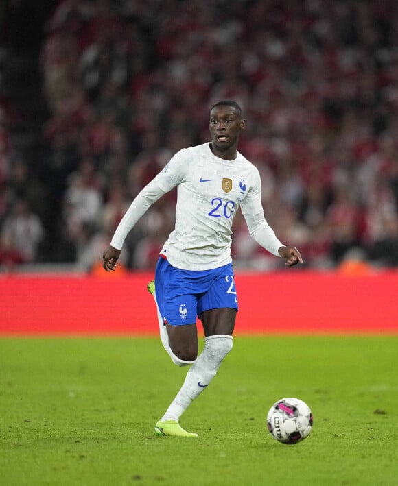 Randal Kolo Muani (France) - L'équipe de France de football s'incline face au Danemark (2 - 0) à l'issue du match de la Ligue des Nations, le 25 septembre 2022 à Copenhague.