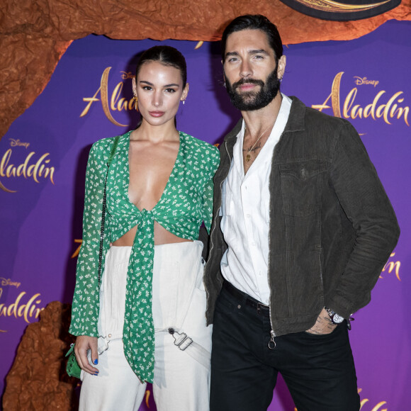 Jade Leboeuf, fille de Frank Leboeuf, son compagnon Stéphane Rodrigues - Avant-première Parisienne du film "Aladdin" au Grand Rex à Paris le 8 mai 2019. © Olivier Borde/Bestimage