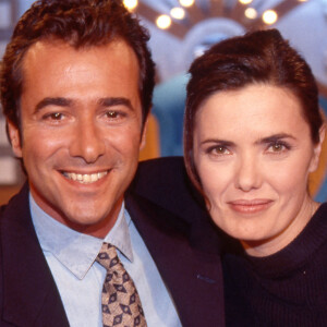 Bernard Montiel et Annie Pujol 1996 - Portraits de célébrités