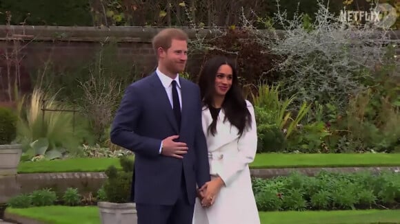 Les images de la bande-annonce de la série Netflix "Harry & Meghan". Le 5 décembre 2022. 