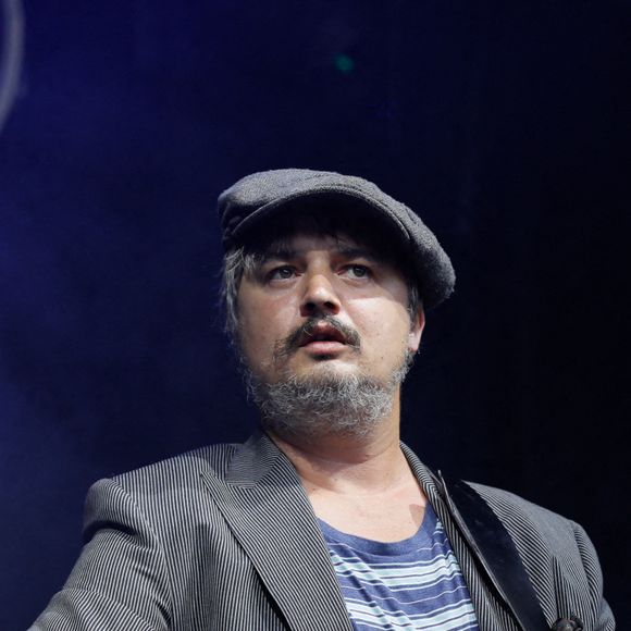 L'interprète britannique de rock Pete Doherty lors de la Fête de la musique 2021 version Fip aux Arènes de Lutèce, à Paris, France, le 21 juin 2021. © Christophe Clovis/Bestimage