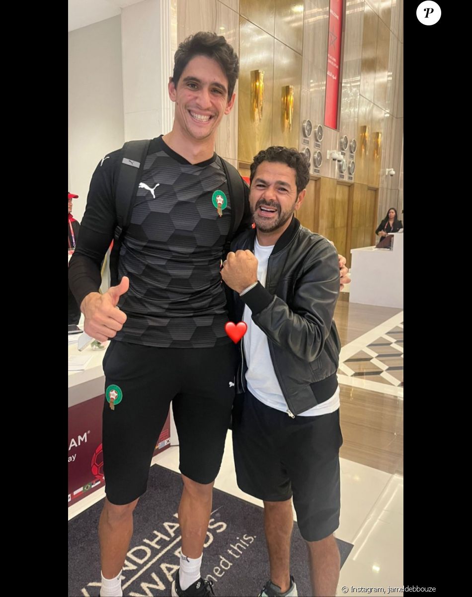 Jamel Debbouze était au Qatar pour assister à la victoire du Maroc contre l'Espagne.