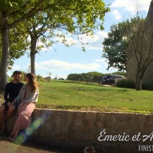 Emeric de "L'amour est dans le pré" avec sa compagne Anne-Lise, dans "L'amour vu du pré", le 10 octobre 2022, sur M6
