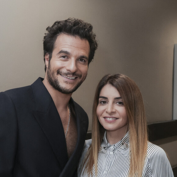 Exclusif - Amir, Julie Zenatti - Hommage à Daniel Lévi lors d'un gala au théâtre Mogador à Paris au profit de l'association Daniel Lévi le 7 novembre 2022. © Jack Tribeca / Bestimage