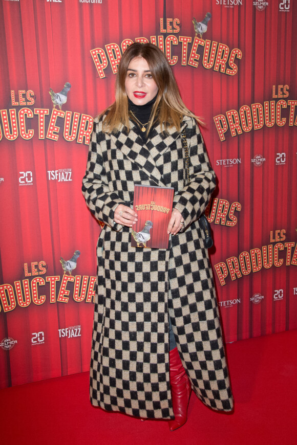 Julie Zenatti - Soirée de gala à l'occasion de la première de la pièce "Les producteurs" au Théâtre de Paris. Le 2 décembre 2021. © Christophe Clovis / Bestimage
