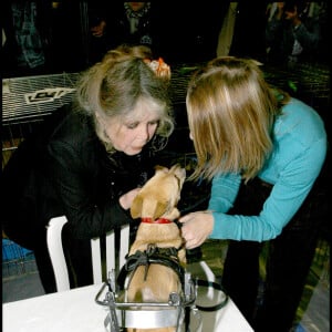 Brigitte Bardot. Noel des animaux de la S.P.A au palais des sports Marcel Cerdan.  © Guillaume Gaffiot / Bestimage