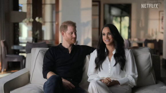 Les images de la bande-annonce de la série Netflix "Harry & Meghan". Le 5 décembre 2022. 