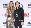 Céline Dion et son fils René Charles Angélil au press room de la soirée Billboard Music Awards à T-Mobile Arena à Las Vegas, le 22 mai 2016 © Mjt/AdMedia via Bestimage