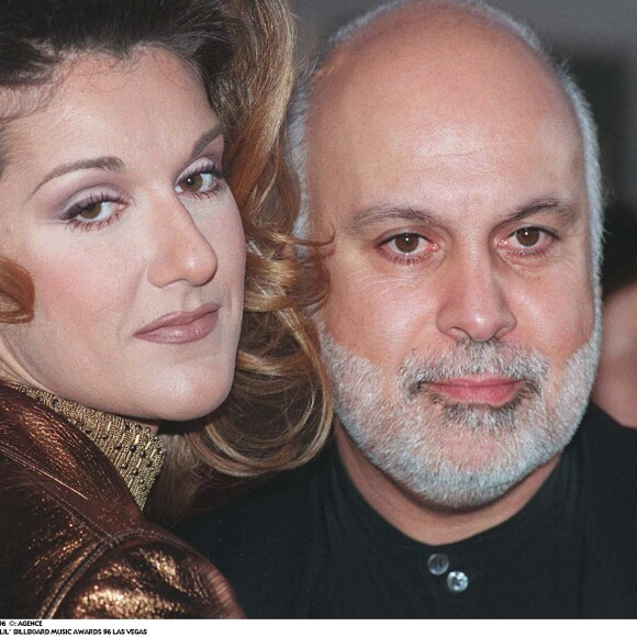 Céline Dion et René Angelil en 1996