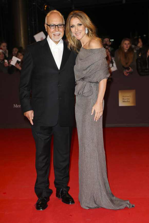 Céline Dion et René Angelil en 2012