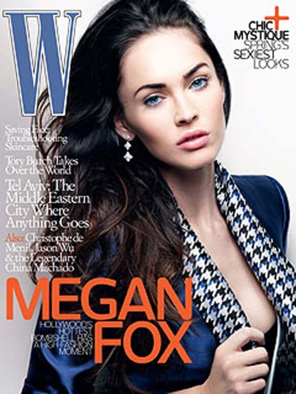Megan Fox en couverture de W, mars 2010 !