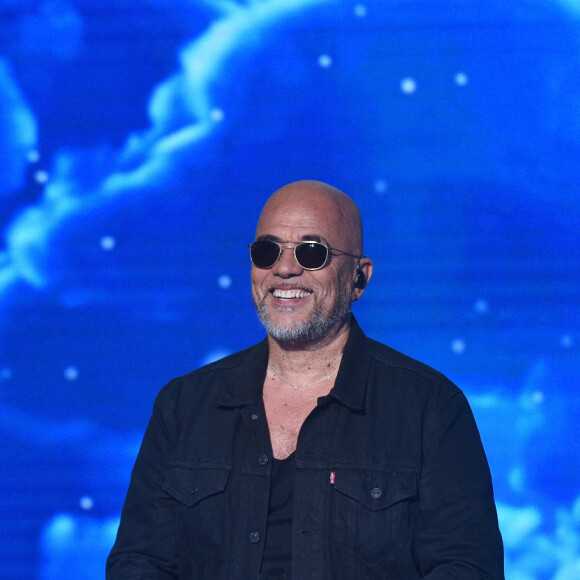Exclusif - Pascal Obispo - Enregistrement de l'émission "300 Choeurs chantent les plus belles comédies musicales" à Paris, qui est rediffusée le 9 décembre sur France 3 © Giancarlo Gorassini / Bestimage
