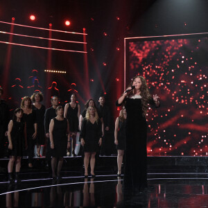 Exclusif - Sarah Brightman et Vincent Niclo - Enregistrement de l'émission "300 Choeurs chantent les plus belles comédies musicales" à Paris, qui est rediffusée le 9 décembre sur France 3 © Giancarlo Gorassini / Bestimage