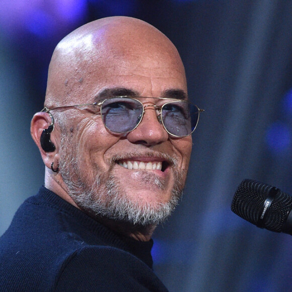 Exclusif - Pascal Obispo - Enregistrement de l'émission "300 Choeurs chantent les plus belles comédies musicales" à Paris, qui est rediffusée le 9 décembre sur France 3 © Giancarlo Gorassini / Bestimage